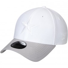Men's Dallas Cowboys New Era White/Gray Tone Tech Redux 2 39THIRTY Flex Hat 2916267
